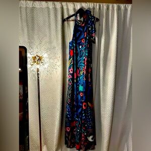 Judith March Maxi Multi Color Dress